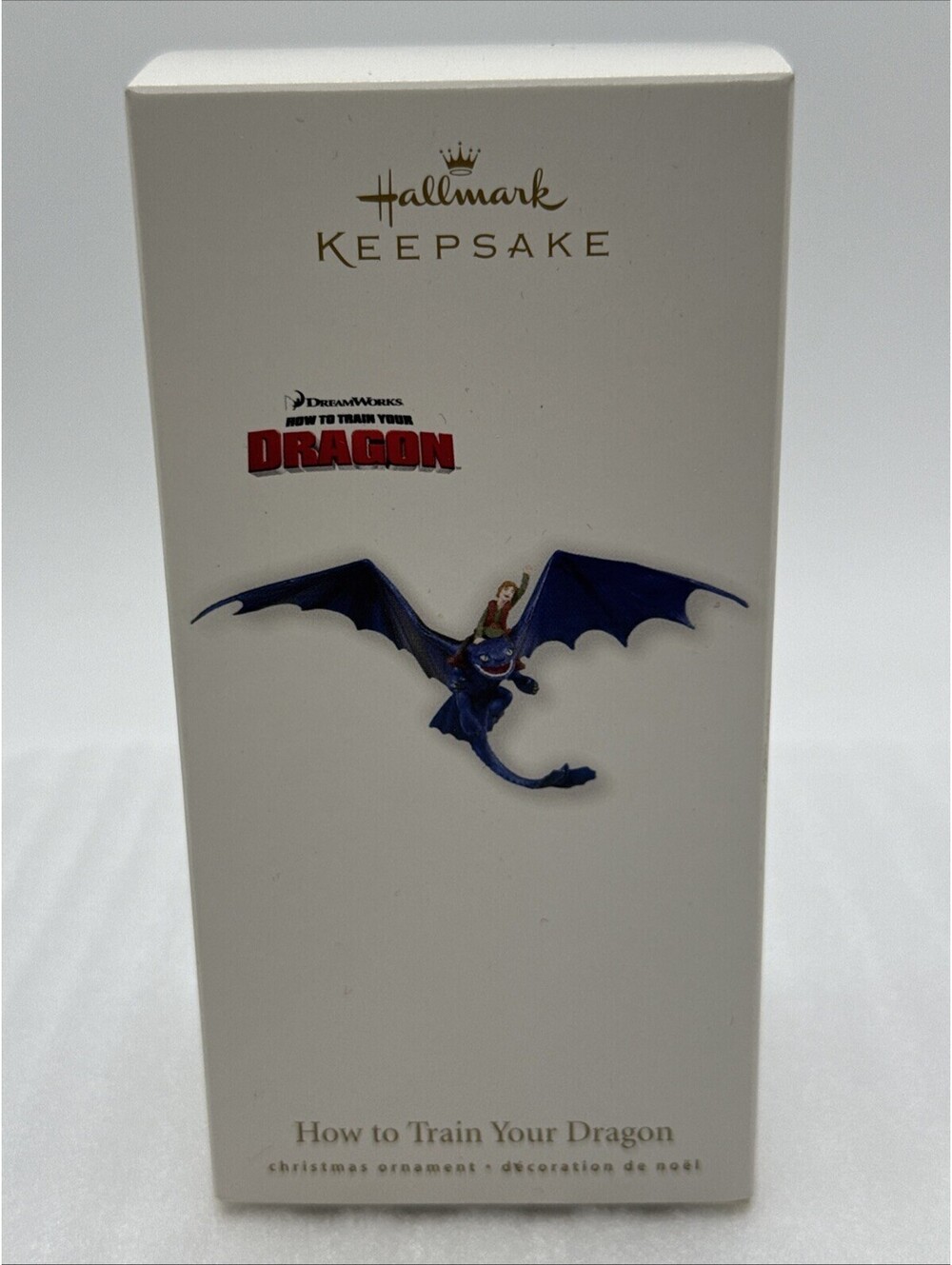 NEW Hallmark Christmas Ornament 2010 HOW TO TRAIN YOUR DRAGON Dreamworks QXI2323